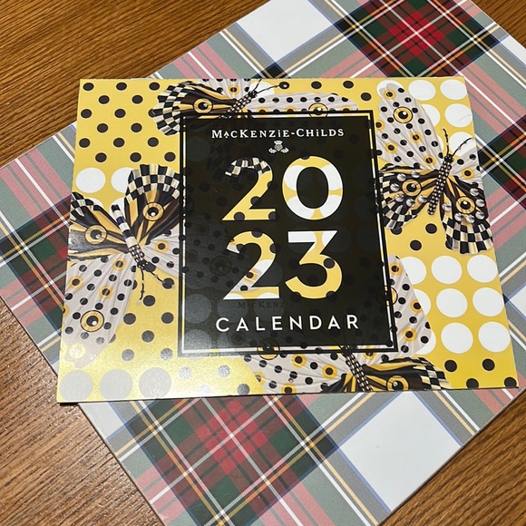 MacKenzieChilds Other New Mackenzie Childs Calendar 223 Poshmark